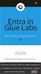 Mobile Screenshot of glue-labs.com