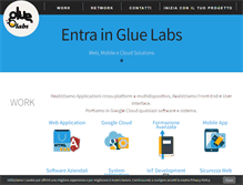 Tablet Screenshot of glue-labs.com
